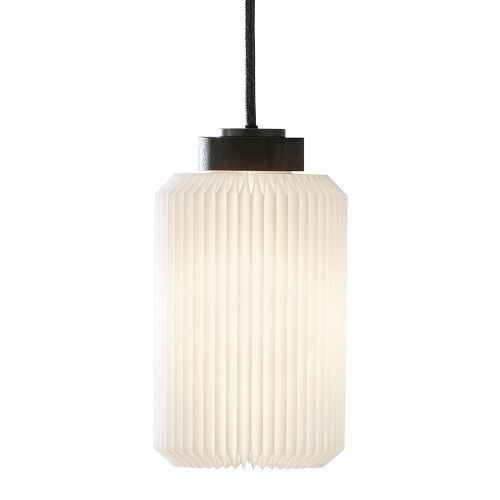 Cylinder 182 Small Hanglamp - Zwart eiken