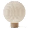 Model 375 - Medium Tafellamp - Papieren kap - Bruin