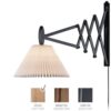 Sax 233-2/21 Wandlamp - Licht eiken met papieren kap - Wit