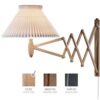 Sax 234-1/21 Wandlamp - Licht eiken met papieren kap - Wit