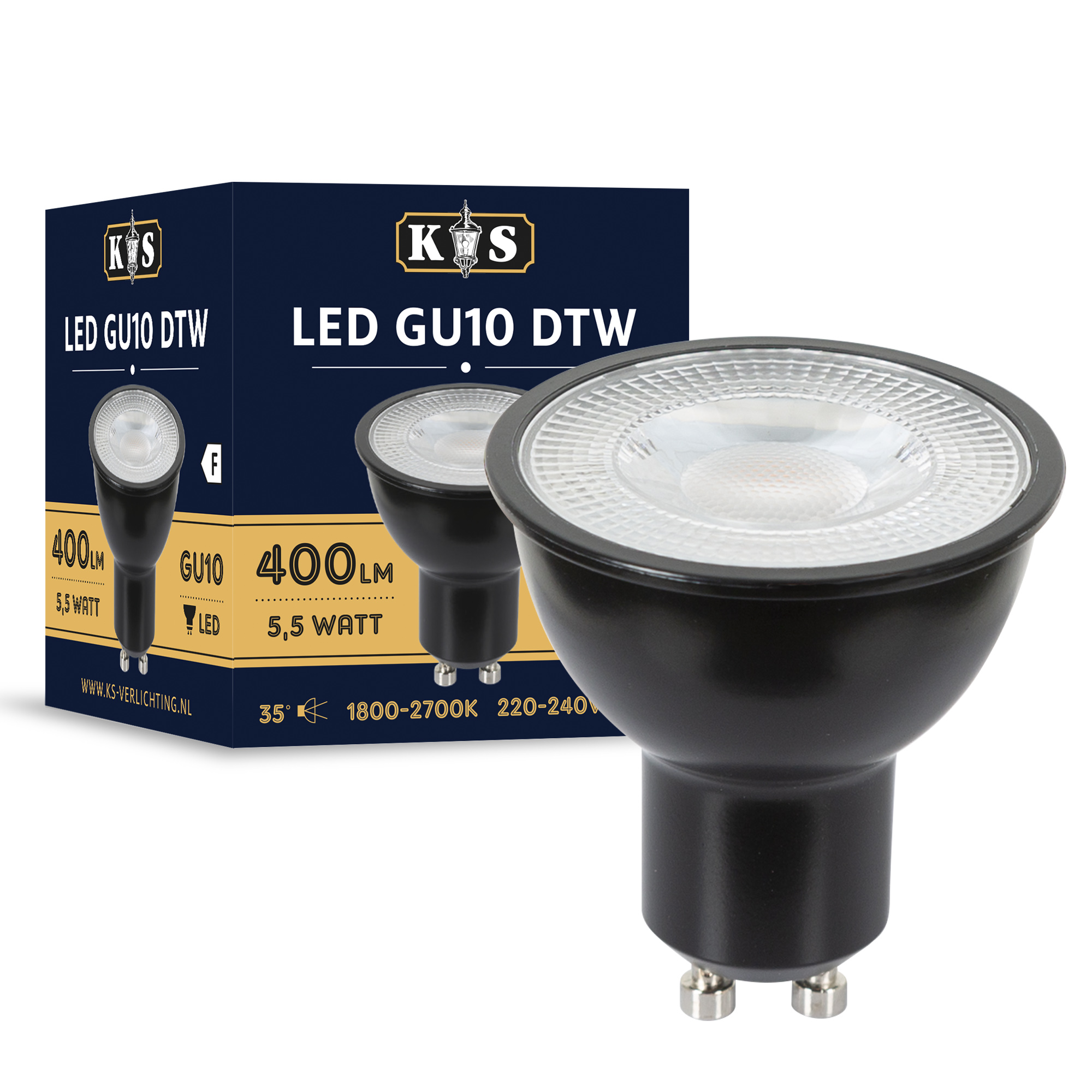 LED GU10 Dim To Warm 5