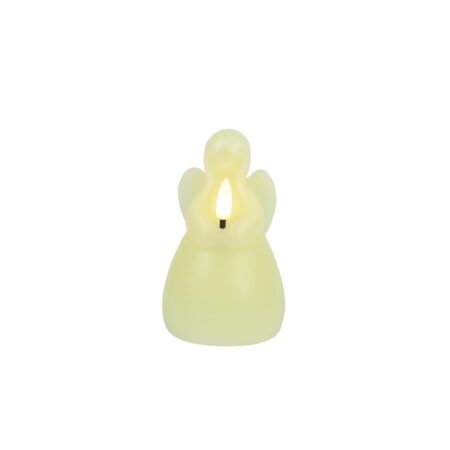 LED kaars engel S creme 7x7x11