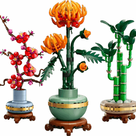 LEGO Aziatisch plantentrio 10344 + 10369