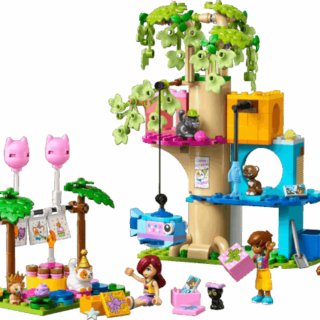 LEGO Friends Kattenverjaardagsfeestje en Boomhut 42666