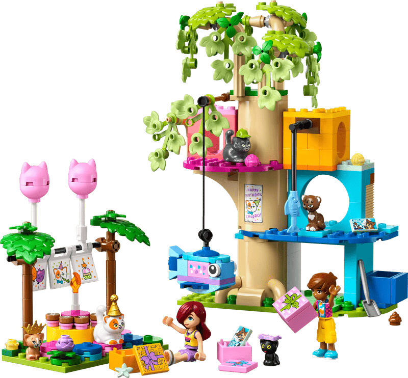 LEGO Friends Kattenverjaardagsfeestje en Boomhut 42666