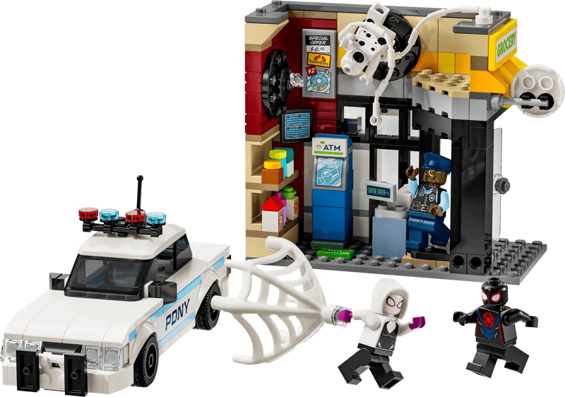 LEGO Marvel Spider-Verse Miles Morales vs. de Spot 76311