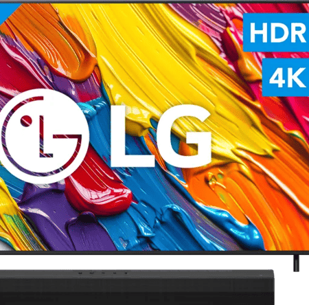 LG 43" QNED82 4K (2025) + LG DS40T