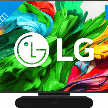 LG 50" QNED86 EVO 4K (2025) + Sonos Ray Zwart