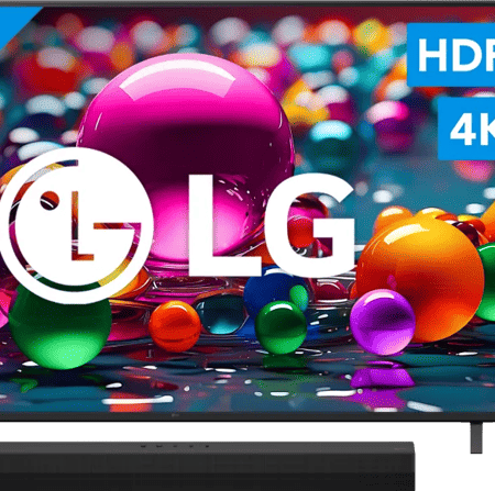 LG 50" Smart UA75 4K (2025) + LG DS40T