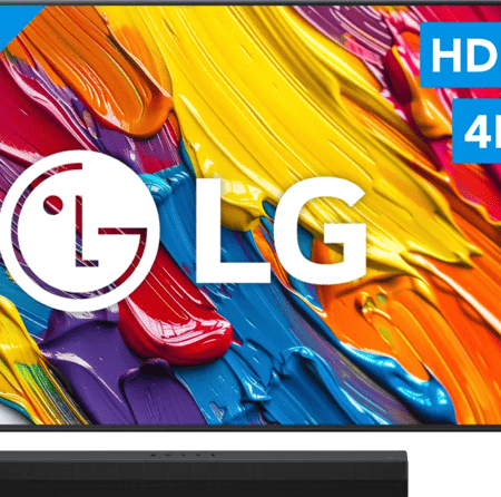 LG 55" QNED82 4K (2025) + LG DS40T
