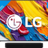 LG 55" QNED82 4K (2025) + Sonos Beam Gen2 Zwart
