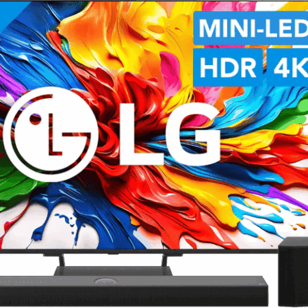 LG 55" QNED93 EVO 4K (2025) + LG DS70TR