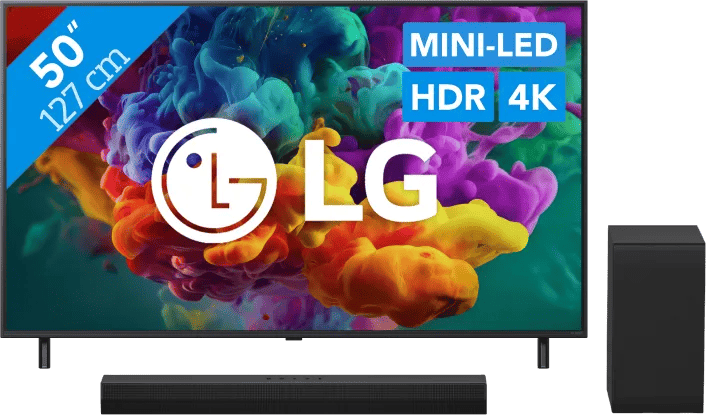 LG Mini-led 50" QNED85 (2026) + LG DS40T