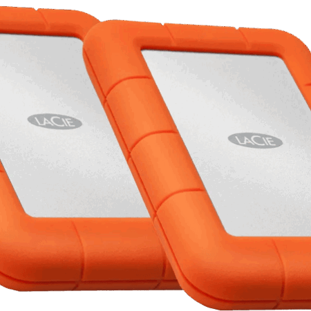 LaCie Rugged USB-C 4TB - Duo pack