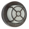 Lagos Wand- & Plafondlamp Zwart Brons
