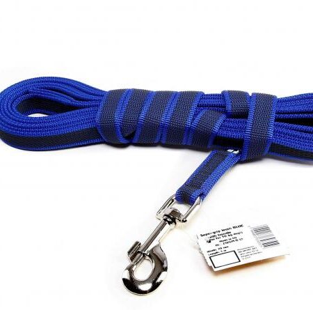 Lange lijn hond - Antislip - 14mm - Met handvat