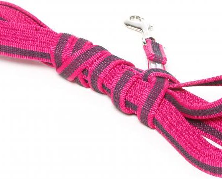 Lange lijn hond - Antislip - 14mm - Met handvat
