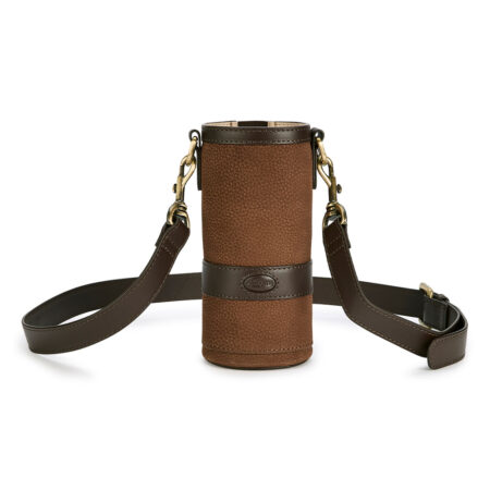 Leather Bottle holder Westport Walnut | Dubarry