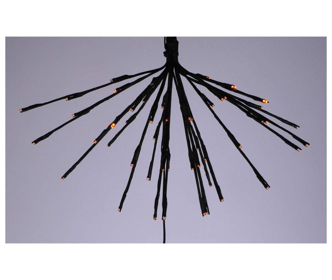 Led polestar flashing effect buiten zwart/klassiek warm hoog |