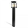 Leicester 2 Tuinlamp Zwart 100cm