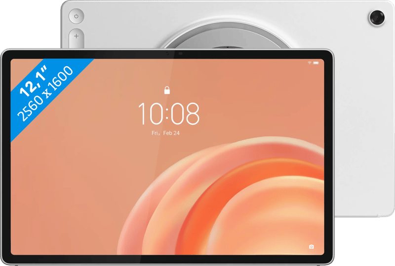 Lenovo Tab Plus Gen 2 12 inch 128GB Wifi Zilver met Sleeve