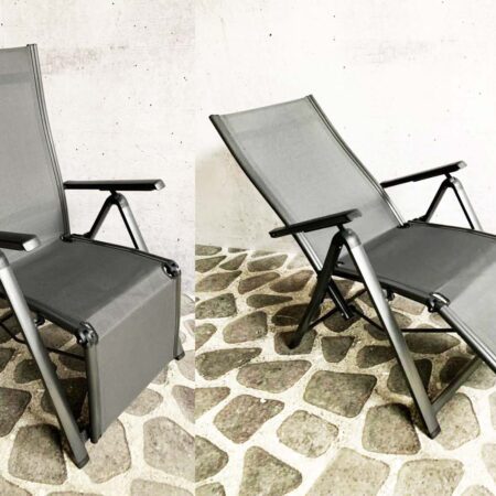 Levy Relax tuinstoel textileen | SenS
