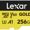 Lexar Professional MicroSDXC GOLD 256GB 180MB/s