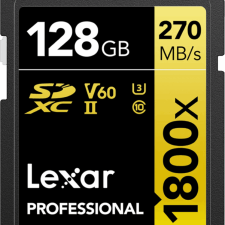 Lexar Professional SDXC 1800x GOLD 128GB 180MB/s
