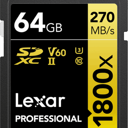 Lexar Professional SDXC 1800x GOLD 64GB 180MB/s