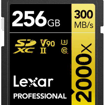 Lexar Professional SDXC 2000x GOLD 256GB 260MB/s
