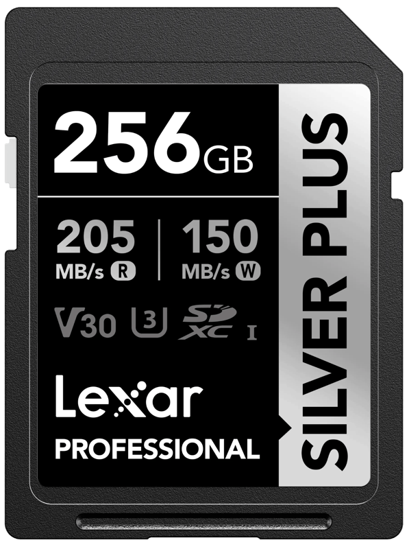 Lexar Professional SDXC Silver Plus 256GB 150MB/s