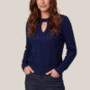 Lexie Lurex Trui Navy