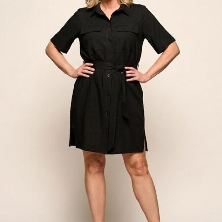 Lexie Tuniek Zwart Maxi