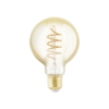Lichtbron Amber spiraal E27 G80 245LM dimbaar