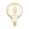 Lichtbron Amber spiraal E27 G95 245LM dimbaar