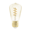 Lichtbron Amber spiraal E27 ST48 145LM dimbaar