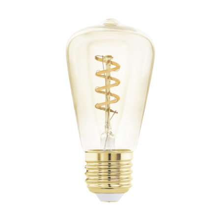 Lichtbron Amber spiraal E27 ST48 145LM dimbaar