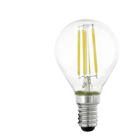 Lichtbron filament E14 kogel 470LM stepdimming