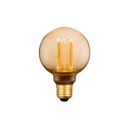 Lichtbron stepdim. Amber kooldraad E27 G80