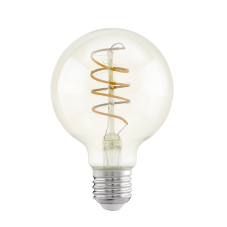 Lichtbron stepdim. Amber kooldraad E27 G80