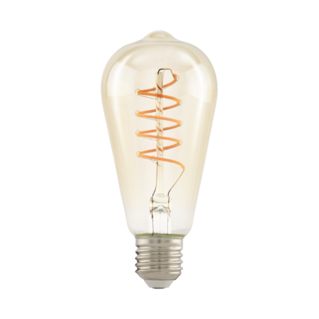 Lichtbron stepdim. Vintage spiraal E27 ST64