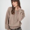 Lichtgewicht boiled cashmere henley trui