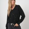 Lichtgewicht kasjmier sweater met pailletten
