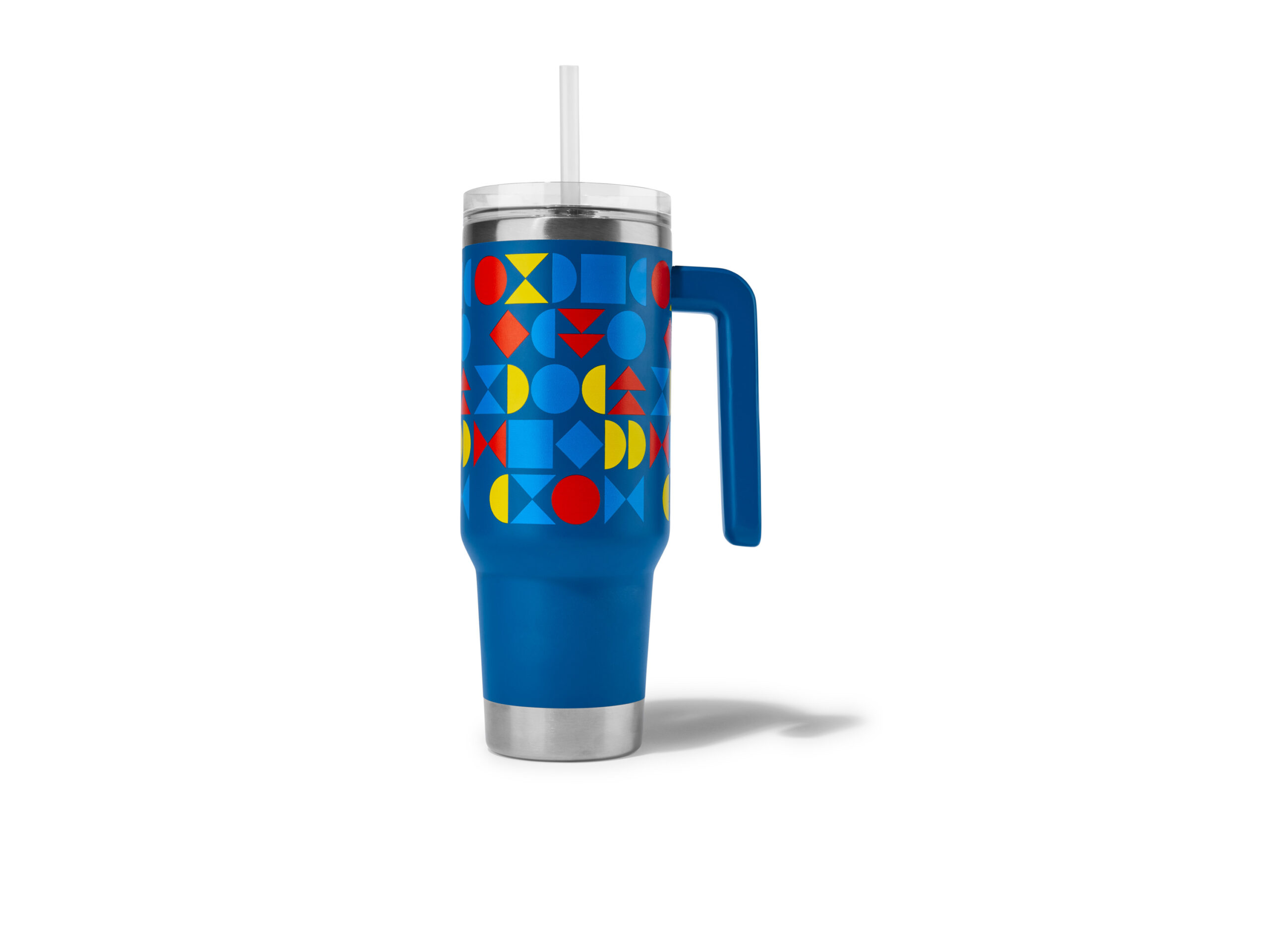 RVS thermosbeker (Blauw)