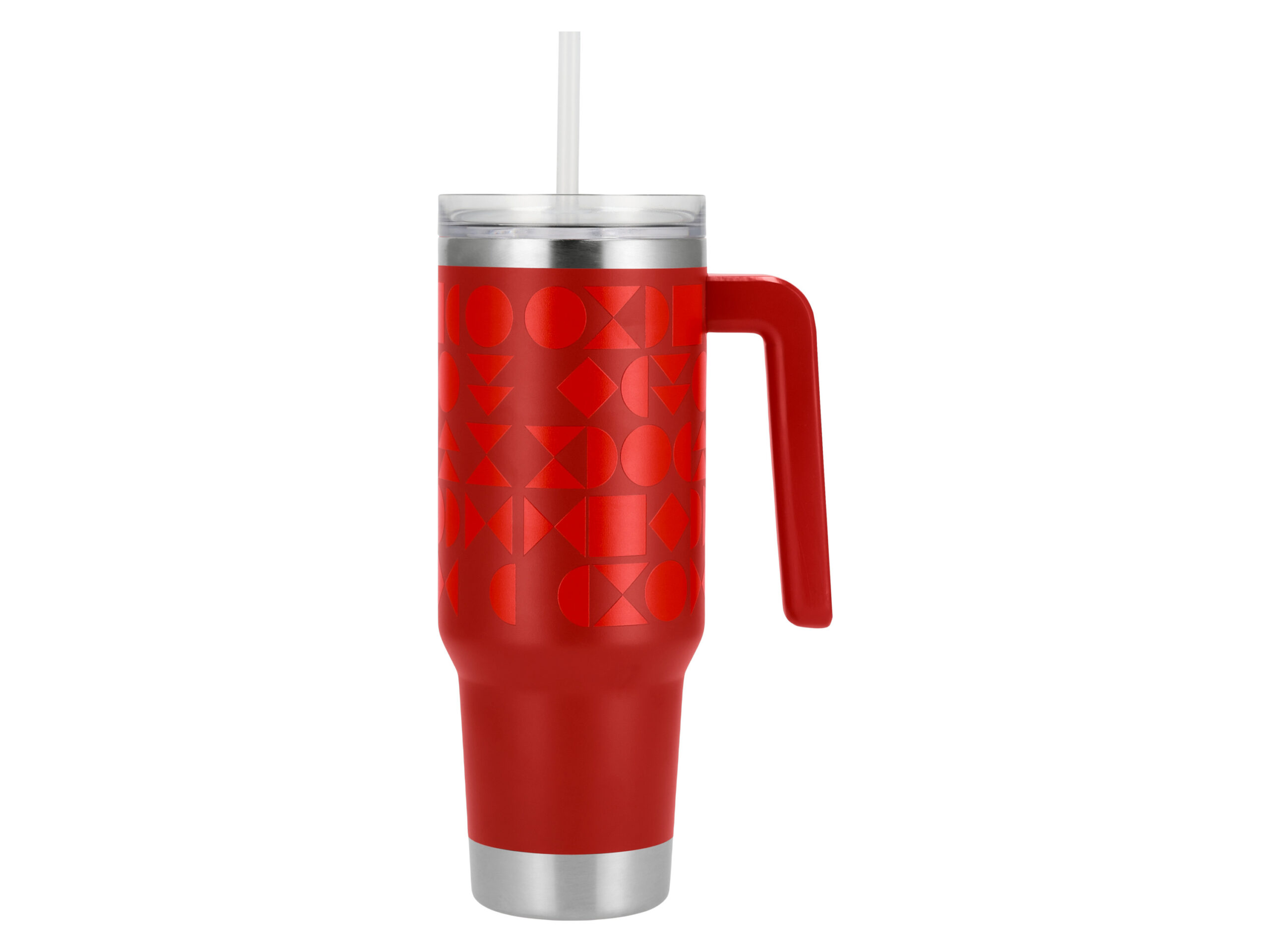 RVS thermosbeker (Rood)