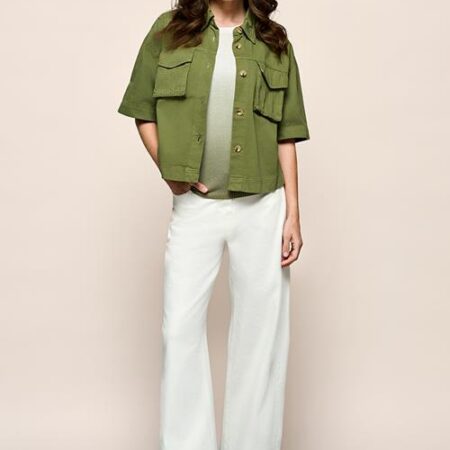 Lina Blouse Olijfgroen