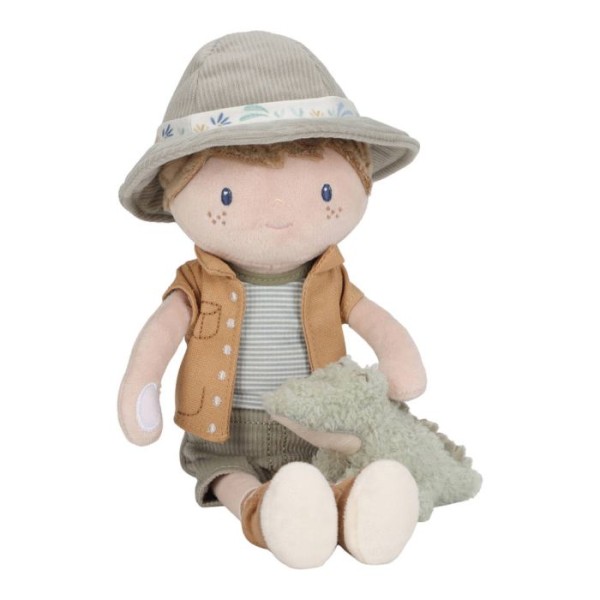 Little Dutch Knuffelpop Jim Safari Friends | Little Dutch