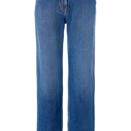Livia Denim Broek Medium Blauw Denim
