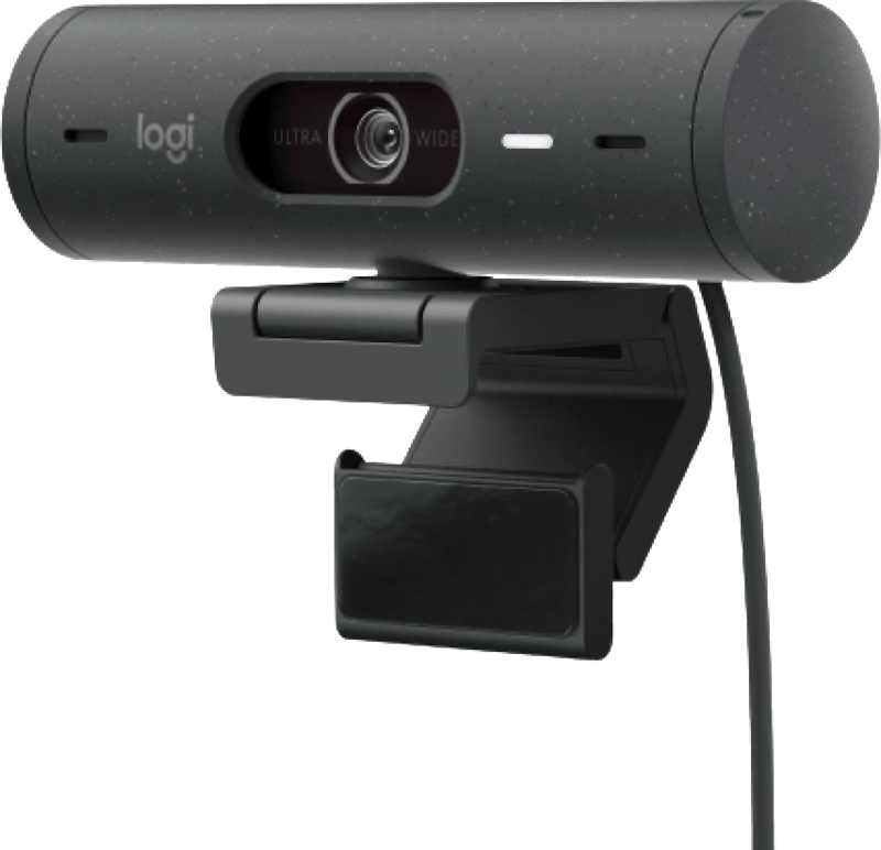 Logitech Brio 500 Full HD Webcam Grijs