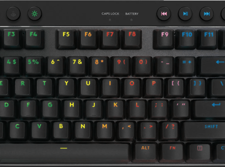 Logitech G PRO X TKL Lightspeed Gaming Toetsenbord Qwerty Zwart